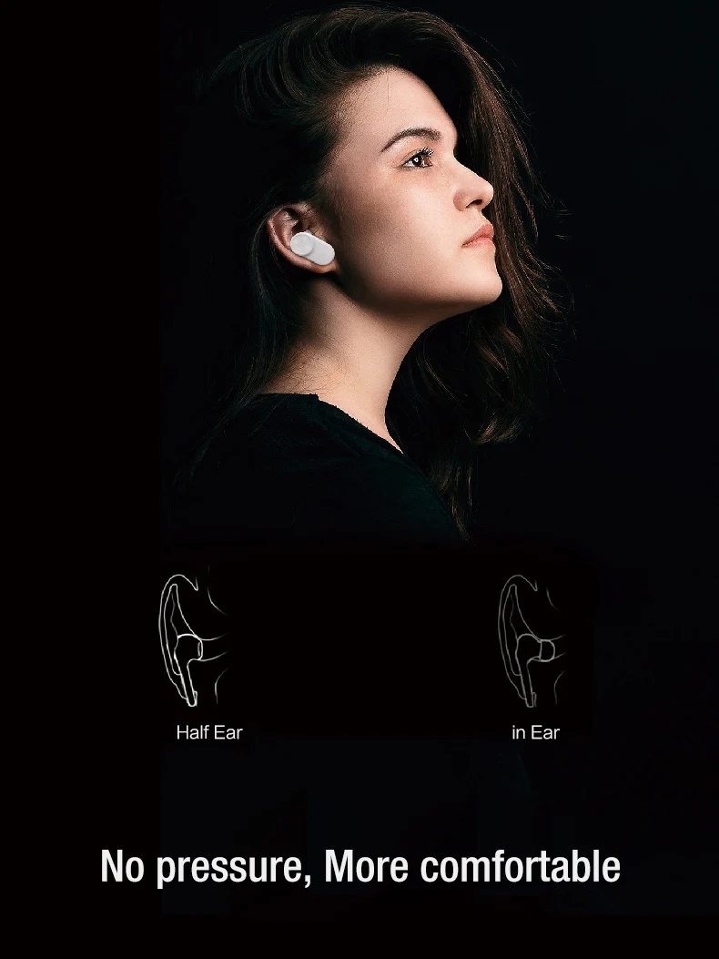 14 мм Hydrid Drive беспроводные наушники бесплатно X Bluetooth 5,0 TWS наушники Qualcomm3020 HiFi умный датчик света гарнитура MEMS Mic App