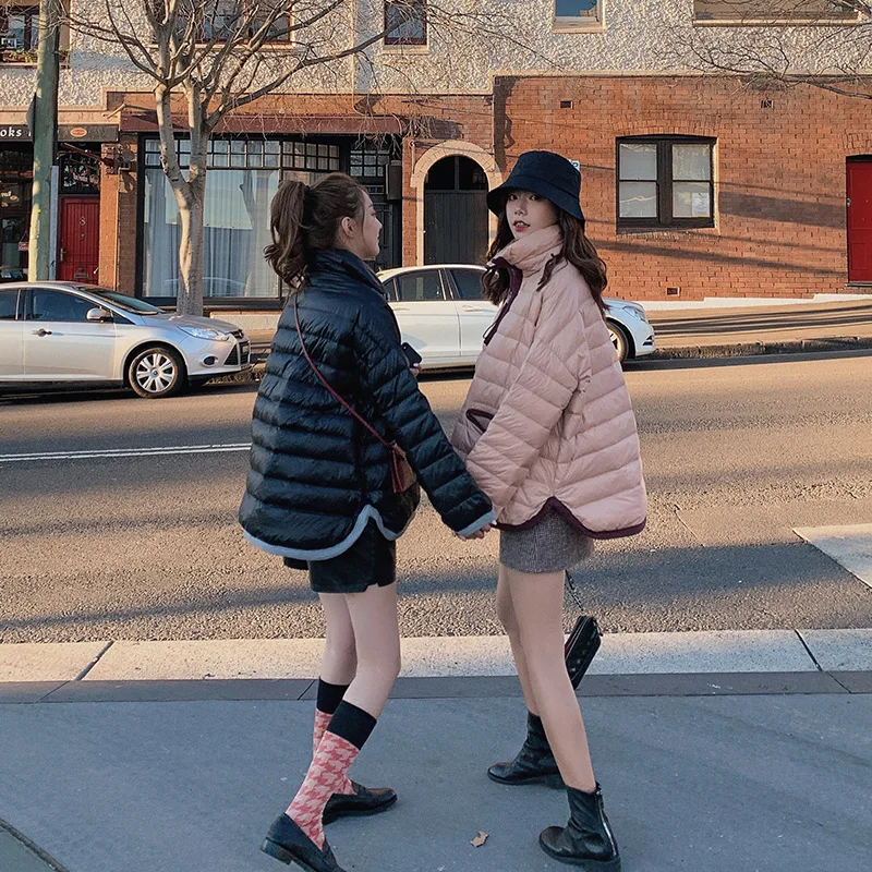 

2019 Winter New Style Korean-style Loose-Fit Short-height Short Cotton-padded Clothes Students Small Cotton-Padded Jacket Winter