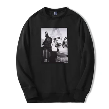 

The Empire Star War Men Sweatshirts Funny Movie Print Hoodie 2019 Autumn Winter Sportswear Casual Warm fashion hip hop Tracksuit