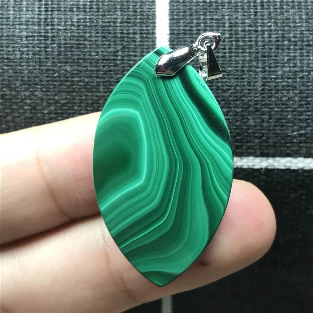 Green Malachite Pendant (119)