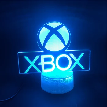 

XBOX Home Game Smart Phone Control Unique Present for Kid LED Night Light USB Directly Supply Cartoon Action Lamp Desk Festival