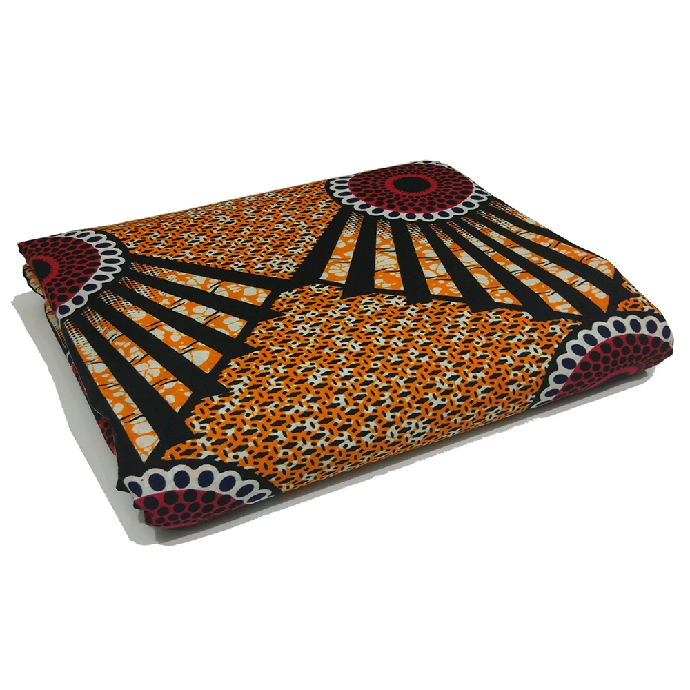 Новинка полиэстер голландская восковая печатная ткань kente Ткань Горячая нигерийская Анкара африканская восковая ткань восковая печать