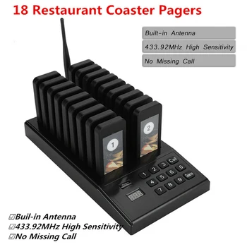 

Waiter Calling System Restaurant Pager Wireless Buzzer Beeper Queue System Management For Coffee Church restaurante pager
