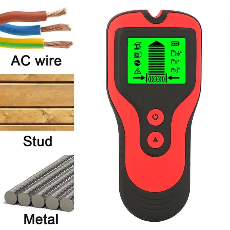 

Stud Finder Wall Detector - Electronic Stud Sensor Wall Scanner Center Finding - LCD Display for Wo