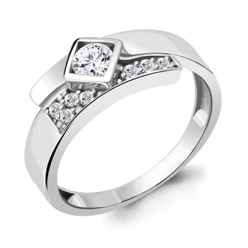 

AQUAMARINE ring without inserts Silver 925