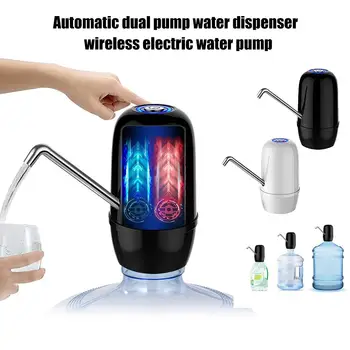 

HOME-Water Bottle Pump, USB Charging Automatic Drinking Water Pump Portable Electric Water Dispenser Water Bottle Switch for U
