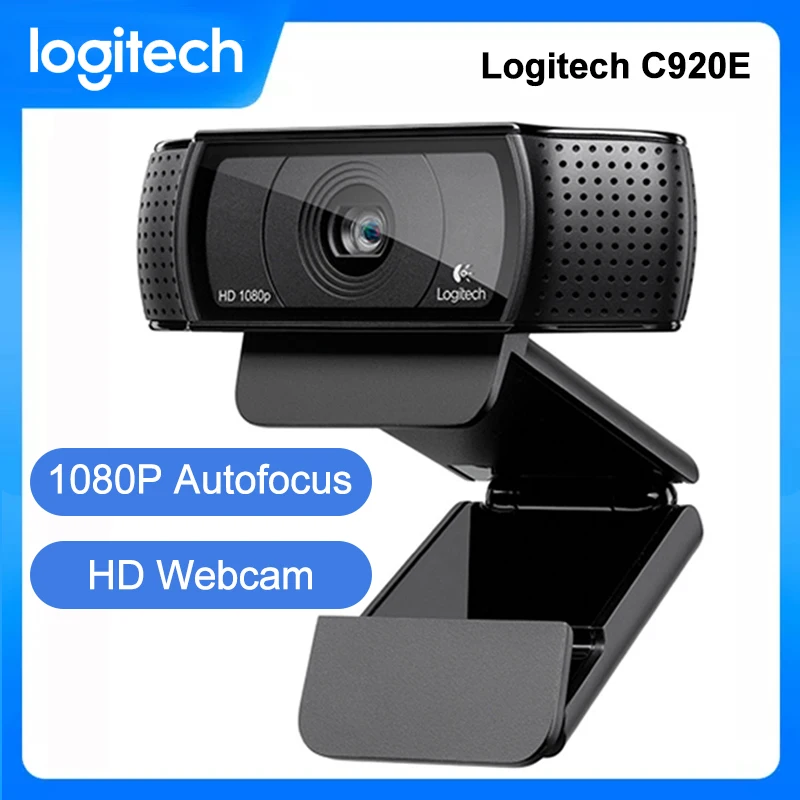 volverse loco Aptitud Treinta Logitech cámara web C920e HD 1080P, autoenfoque, USB, adecuada para Video  Chat, ordenador portátil| | - AliExpress