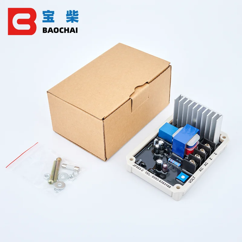 JF553-2 AVR 제조업체, 15kw 3상 220v 380v 110v 발전기용