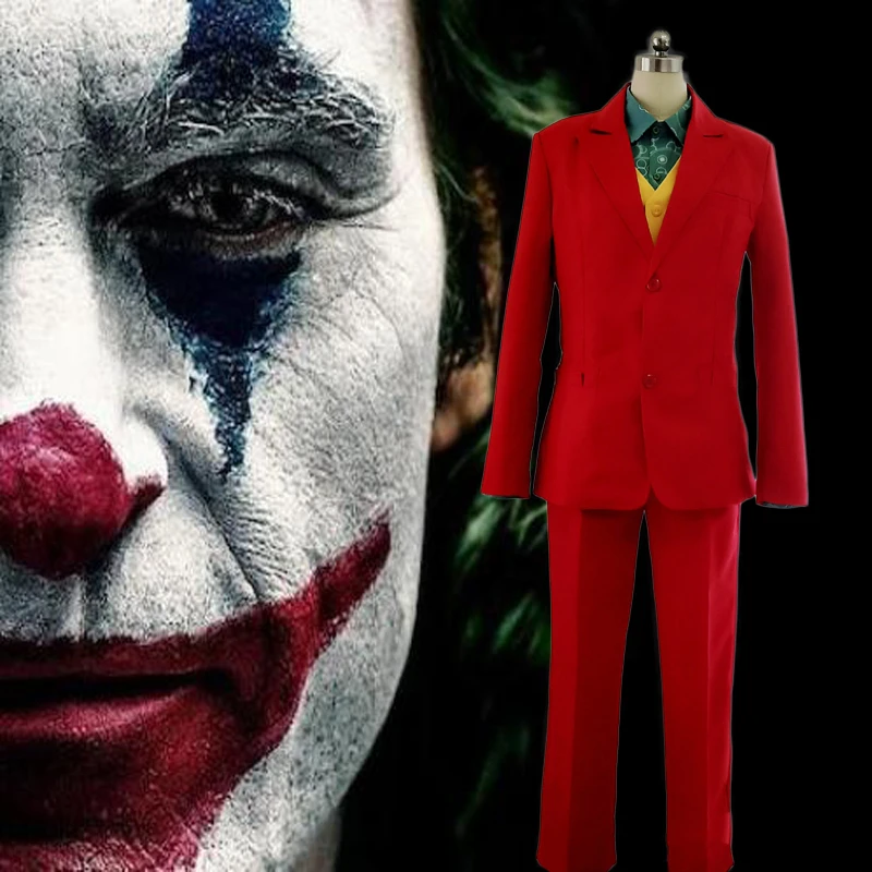 Джокер Dc Бэтмен Косплей Disfraz костюмы на Хэллоуин для женщин и мужчин полный набор супергерой фильм аниме клоун хорошее качество