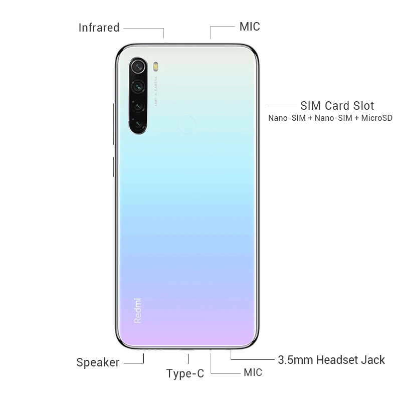 Xiaomi Redmi Note 8T смартфон с 5,5-дюймовым дисплеем, восьмиядерным процессором Snapdragon 665, ОЗУ 3 ГБ, ПЗУ 32 ГБ, 4000 мАч Xiaomi Redmi Note 8T смартфон с 5,5-дюймовым дисплеем, восьмиядерным процессором Snapdragon 665, ОЗУ 3 ГБ, ПЗУ 32 ГБ, 4000 мАч