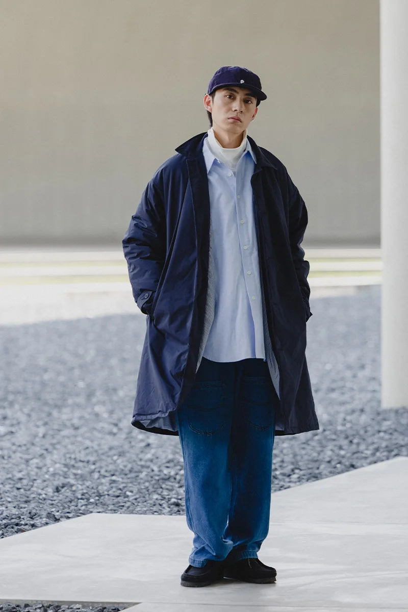 Winter mens cotton coat jacket Japanese 