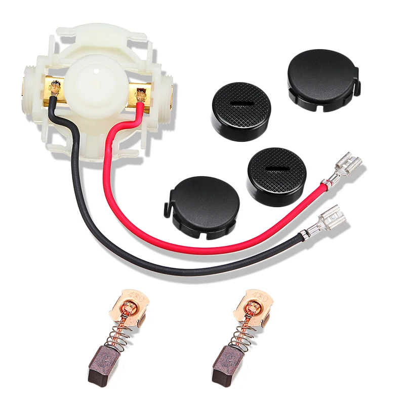 Прочные карбоновые щетки крышки держатели Набор для Makita 638921-2 BGA450 BGA452 DGA452 GA400 Новые поступления