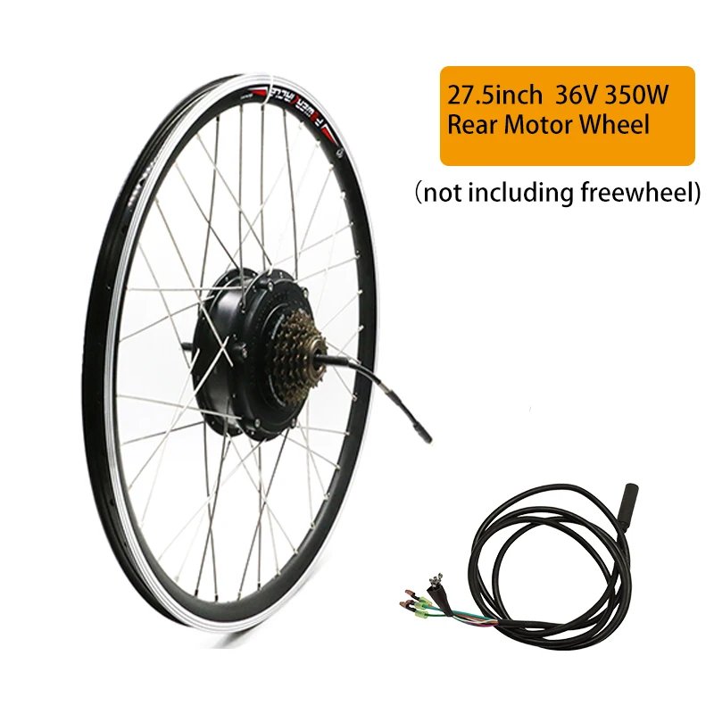 36V 250W 350W 500W Front Rear Hub Motor Wheel ebike Motor Kit Electric Bike Conversion Kit without Battery for 20'' 26'' 700C 28" Electric Bicycle eBIKE Conversion Kit Bicicleta Eletrica - Цвет: 27.5 350W Rear Wheel