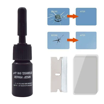 

Repairing Tools Set UV Light DIY Car Auto Kit Glass For Chip Crack Car Windshield Repair Kit Glass Windscreen Restore