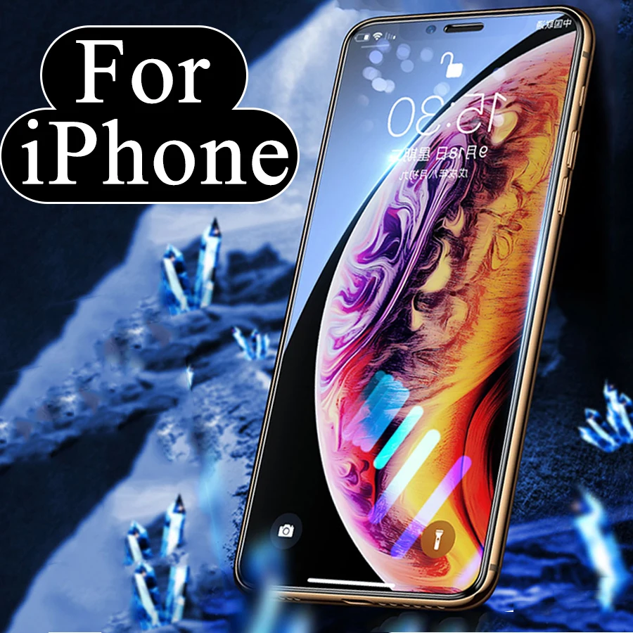 Защитное стекло для apple iphone X XR XS MAX i phone rx glas 10 s r | Мобильные телефоны и аксессуары