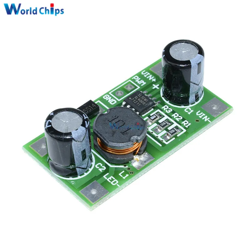 DC-DC 5-35V To 700mA Step Down Buck Power Supply Module For Arduino CC/CV Step-Down PWM Dimming LED Driver | Электронные