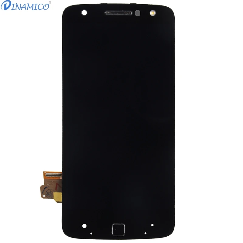 Dinamico акция для Moto Z Force Lcd кодирующий преобразователь сенсорного экрана в сборе с рамкой для Motorola Z Force Droid display