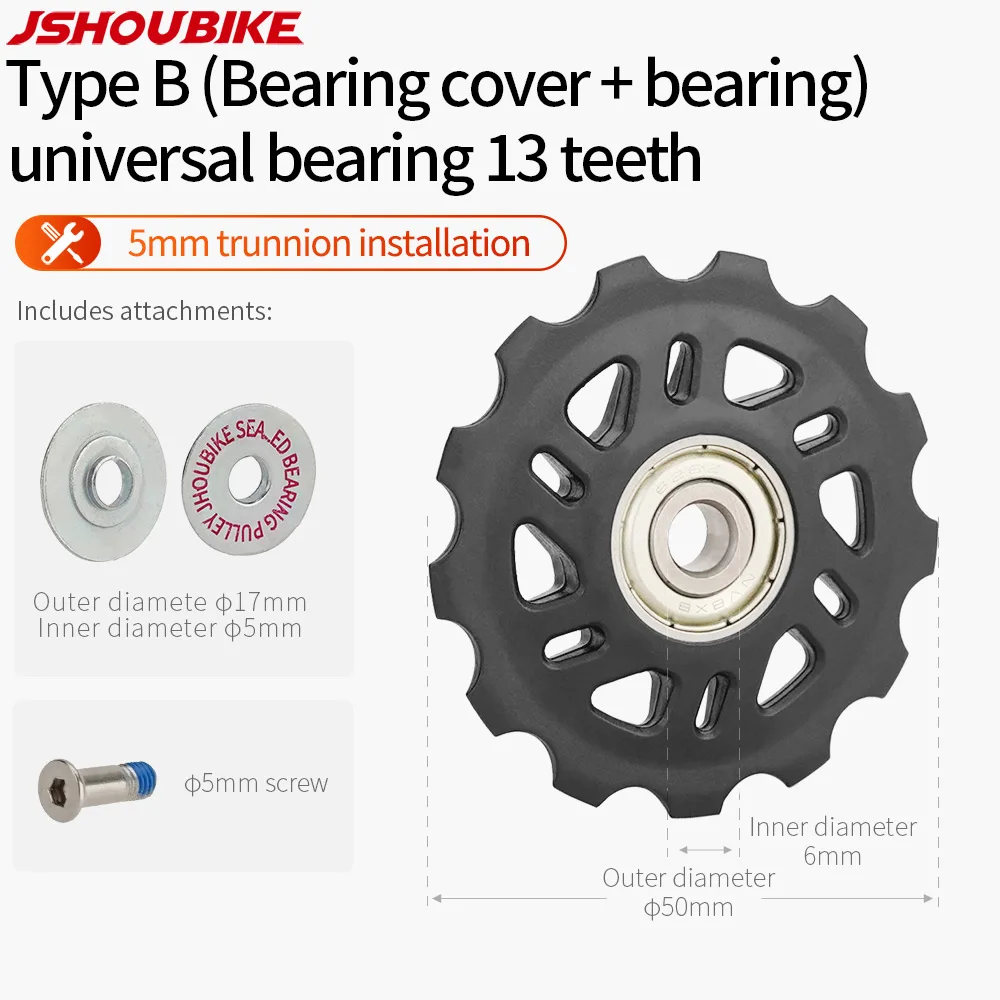 Premium Bicycle Pulley Bearing Wheel for Road and Mountain Bikes