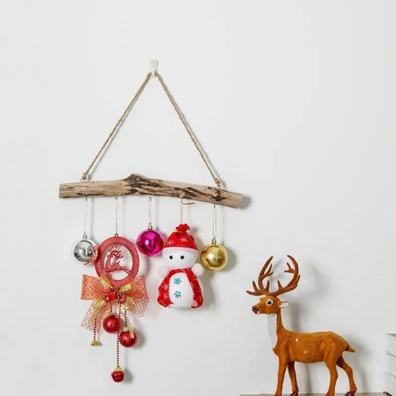 

Vintage Driftwood Storage Hanging Rack Key Jewelry Door Hook Household Wall Holder Rack Crafts