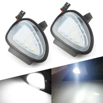 

2PCS CANBUS Led Side Under Mirror Puddle Light For VW Golf MK6 6 MKVI C45 Cabriolet Error free White LED Puddle Lamp 12v