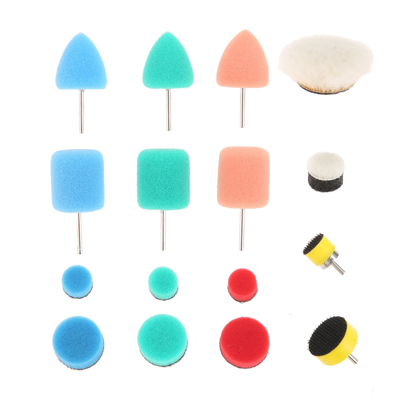 

Полировальная насадка DRELD, комплект из 16 полировальных насадок для автомобиля, для красоты детейлинга