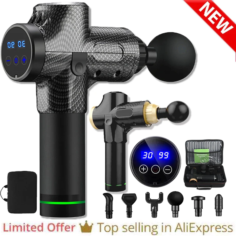 30 Speed Massage Gun Professional Electric Fascia Gun Deep Muscle Relax