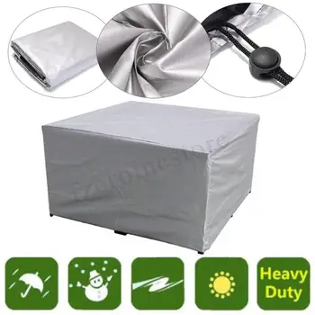 

3 Sizes Furniture Cover Table Chair Waterproof Cover Dust Proof Cover Rain Snow For Outdoor Patio Garden Courtyard Sofa Chair