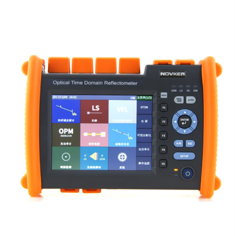 NK6000 OTDR 1310/1550nm 35/33dB с КПМ/школ/VFL/карта событий