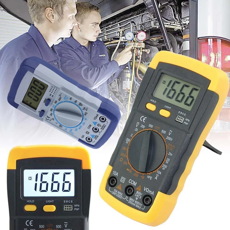 

A830L Digital Handheld Multimeter Measurement Voltmeter Ammeter Ohmmeter