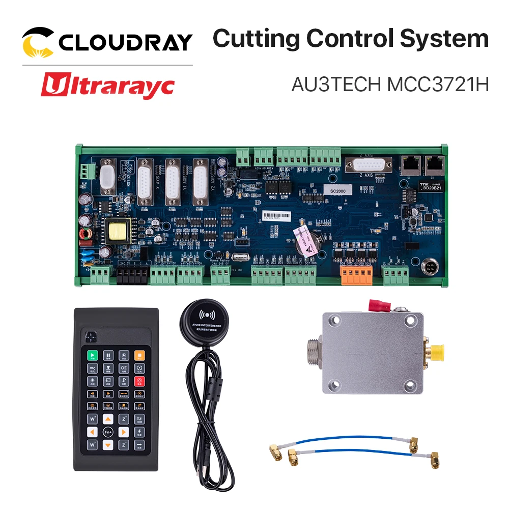 Система управления лазерной резкой Cloudray AU3TECH MCC3721H SC1000 и 2000 программное