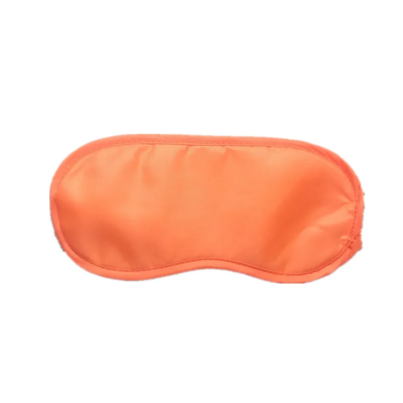 Orange 1 шт., новинка, маска для сна из чистого шелка, мягкая, для путешествий, расслабляющая, профессиональная, заводская цена, Прямая - Цвет: Orange