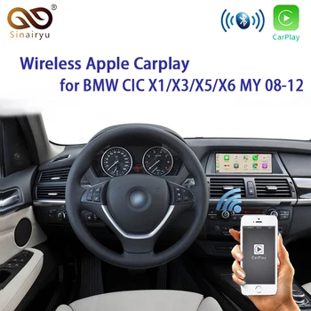 

Sinairyu WIFI Wireless Apple Carplay Car Play for BMW CIC X1 X3 X5 X6 E70 E71 E84 F25 Android Mirror Support Rear Front CM