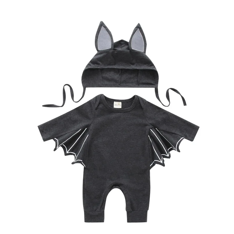 Новинка; Высококачественный костюм Бэтмена для маленьких мальчиков и девочек на Хэллоуин; Детский комбинезон; комплект одежды для малышей; костюм для малышей - Цвет: F