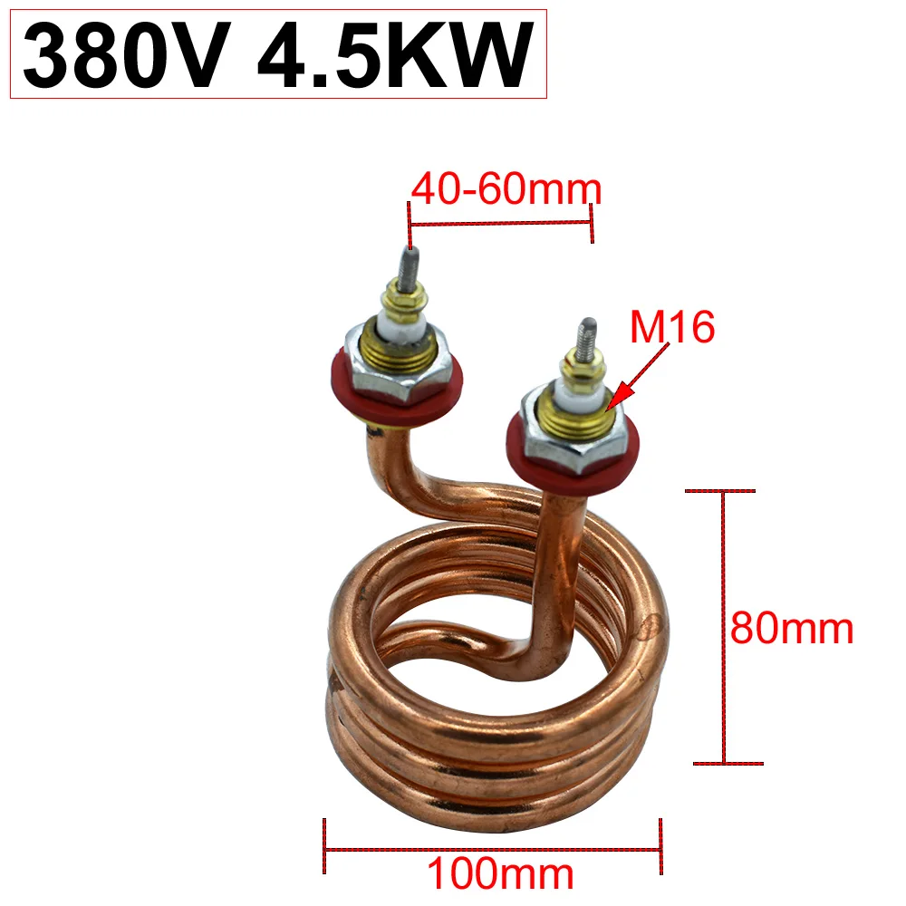 紫铜尺寸-380V4.5KW