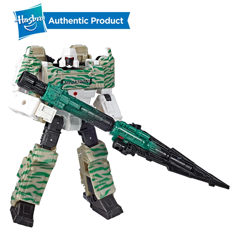 Hasbro Трансформеры выбирает WFC-GS01 боевой Мегатрон, война для Cybertron Voyager фигурка-специальное издание камуфляж деко