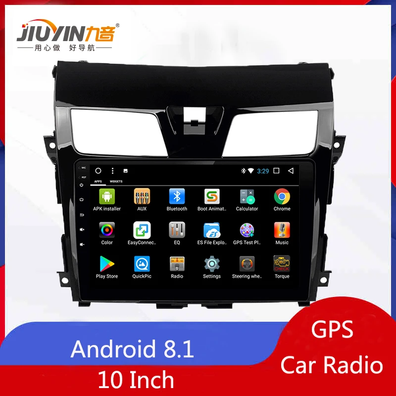JIUYIN Android 8 1 автомагнитола gps для Nissan Teana Altima Навигация DVD 2013 2014 2015 автомобильный