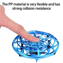 Ручной летающий шар Датчик инфракрасный индукционный вертолет подвеска с мигающий светодиодный фонарь анти-столкновения самолета квадрокоптера