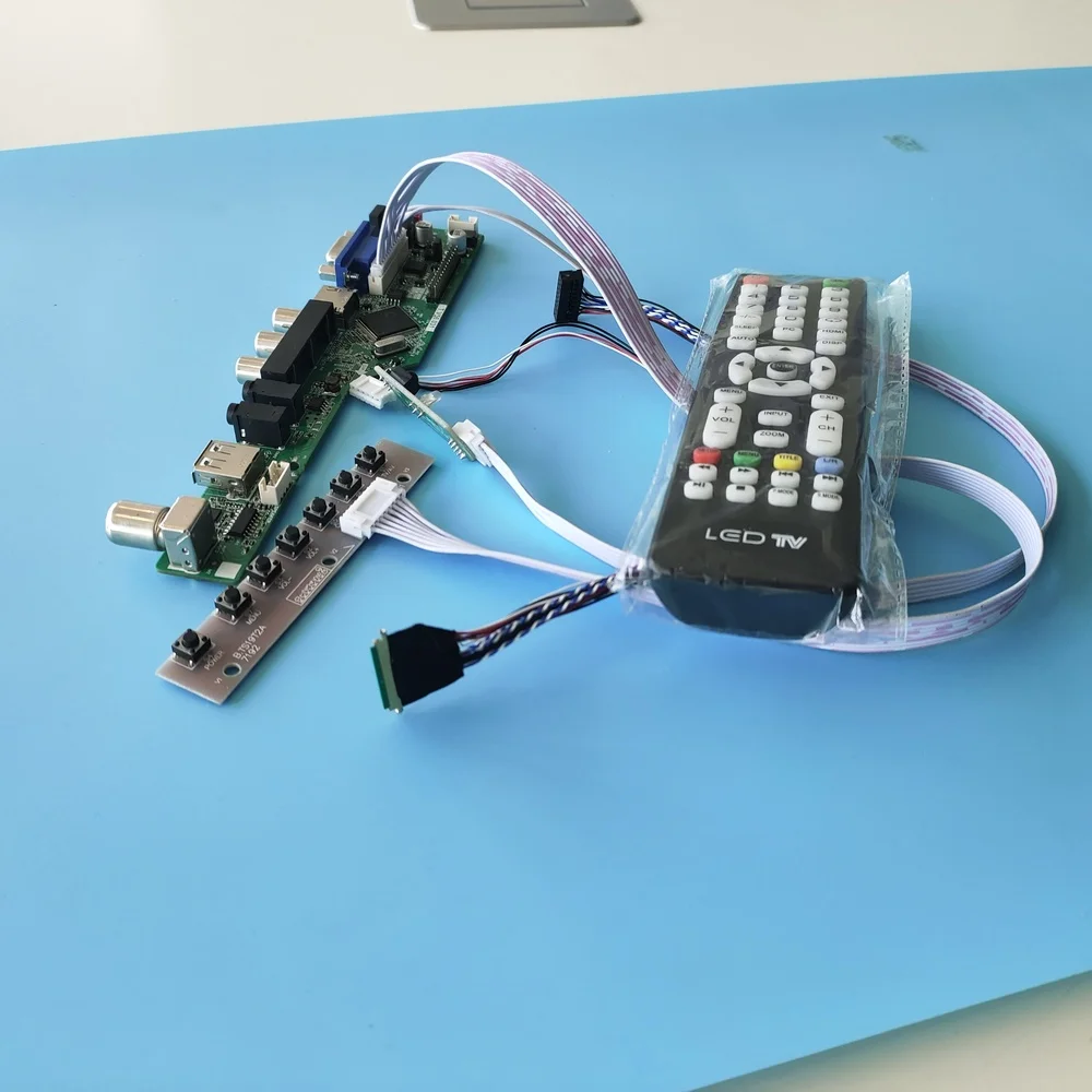 Kit para tela de painel remoto vga