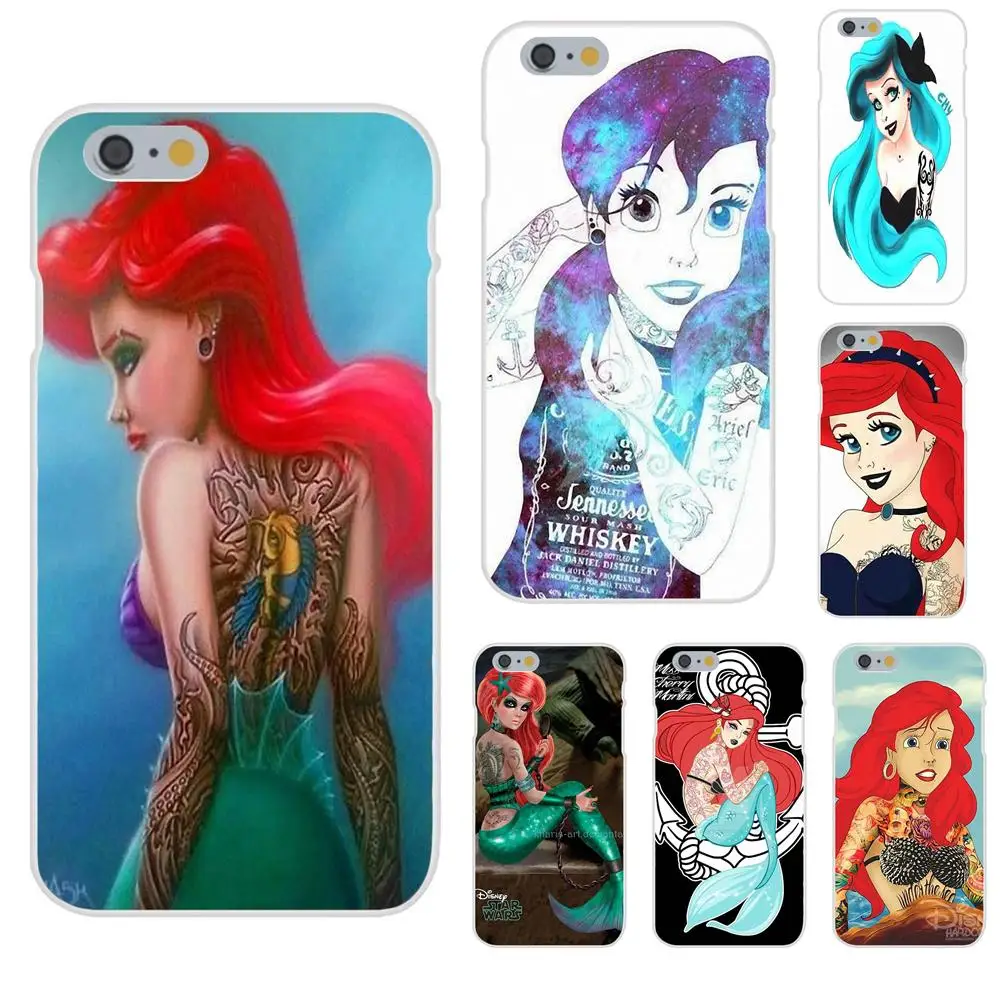 

TPU Phone Capa Attoo Punk Ariel The Little Mermaid For Huawei Honor Mate 7 7A 8 9 10 20 V8 V9 V10 G Lite Play Mini Pro P Smart