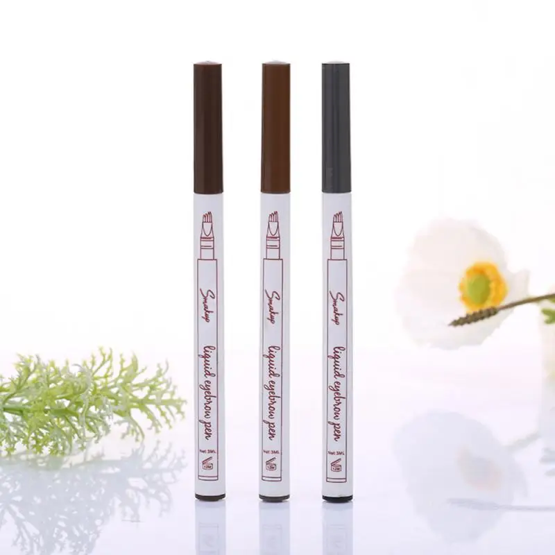 Microblading тату карандаш для бровей водостойкий вилка головка бровей маркер карандаш многофункциональный водонепроницаемый стойкий макияж