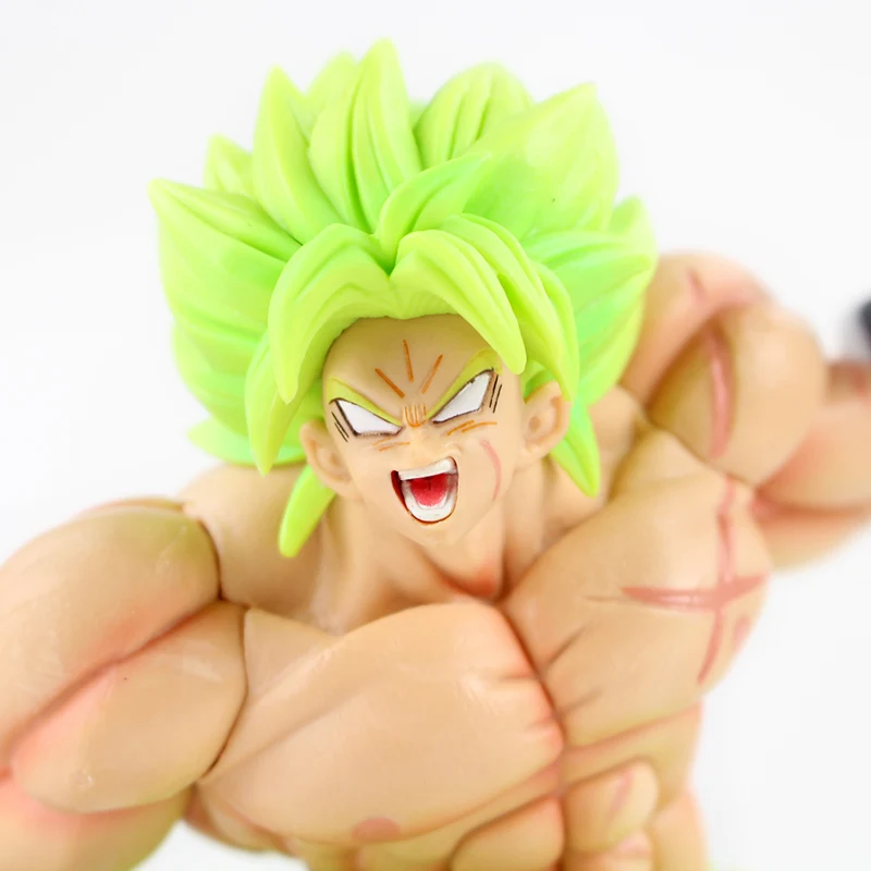 20 см аниме Dragon Ball Z Супер Saiyan Broly fullpower Z битва Рисунок ПВХ Dragon Ball фигурки игрушкечные драконы