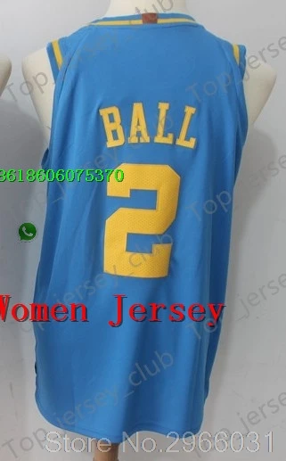 А+++ качество для взрослых женщин#23 Леброн Джеймс 2 Lonzo Ball 0 Kyle Kuzma 14 Брэндон Инграм Джерси Лос-Анжелес - Цвет: for Women
