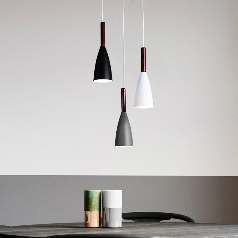 Современный светодиодный подвесной светильник в скандинавском стиле E27 для дома