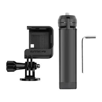 

Camera Frame Protective Border Quick Release Cradle Mount & Desktop Tripod for Insta360 One R Sport Camera Accessories H