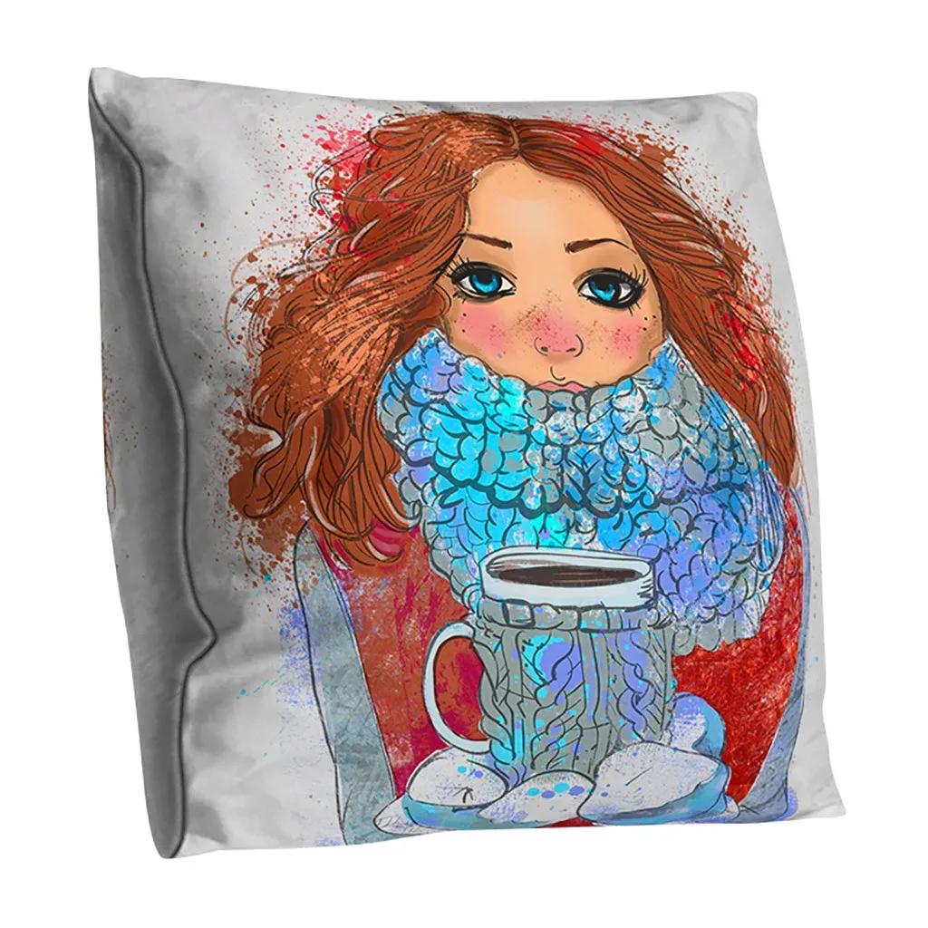 Наволочки с принтом диван из полиэстера для автомобиля наволочки спальни дома