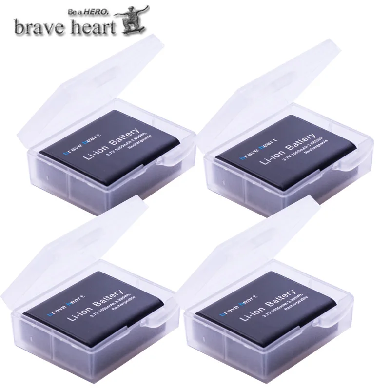 4battery 5 шт. SJCAM sj4000 Экшн-камера eken H9 GIT-LB101 GIT батарея sj5000 sj6000 sj7000 SJ8000 SJ9000 батарея+ 3 лота ЖК-дисплей зарядное устройство - Цвет: 4battery
