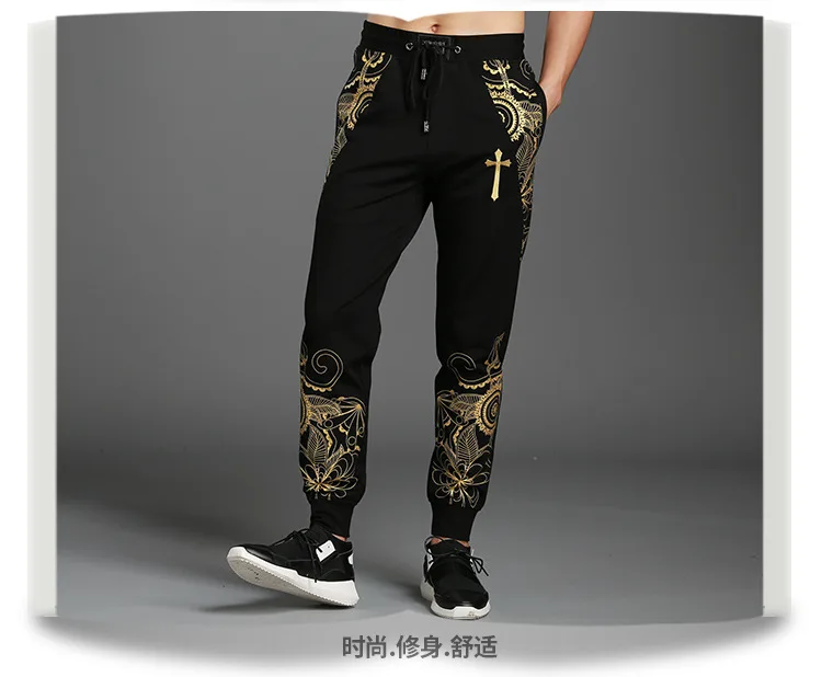 New Style Men Slim Fit 9 Pants Korean-style Youth Skinny Pants Brushed And Thick Rome Cotton Nylon 380G/M2 G830