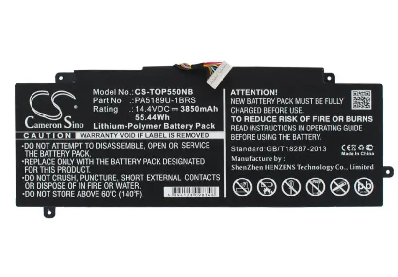 Cameron sino 3850 мАч аккумулятор для Toshiba Satellite P55W P55W-B P55W-B5224 P55W-B5318D P000602690 PA5189U-1BRS