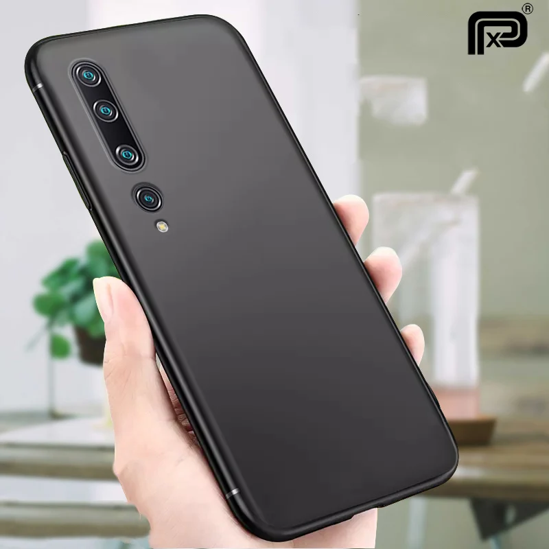 Простой Тонкий матовый Мягкий силиконовый чехол для телефона Xiaomi Mi 10 Pro Mi10 5G |