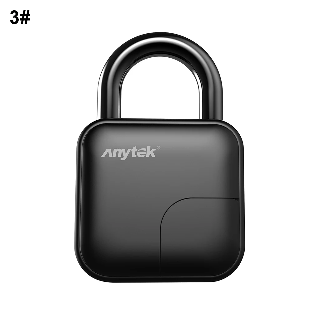 Anytek L3 безопасный usb зарядка Смарт Bluetooth Водонепроницаемый usb зарядка защита от кражи отпечатков пальцев замок